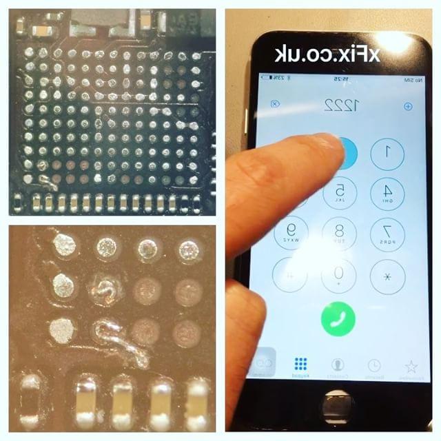 Repairing iPhone 6 Touch IC with Damaged Pads