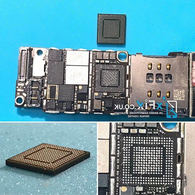 iPhone 6 Baseband IC Reballing and Repairing broken Pads