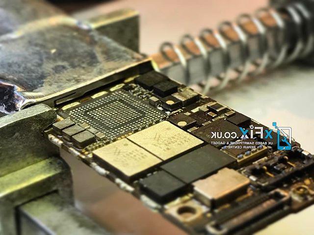 Reballing iPhone 6 Baseband CPU to fix "Modem Firmware"