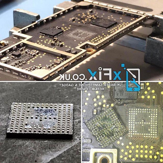 Reballing an iPad 4 Touch IC BCM5973A1 to fix the touch screen issues