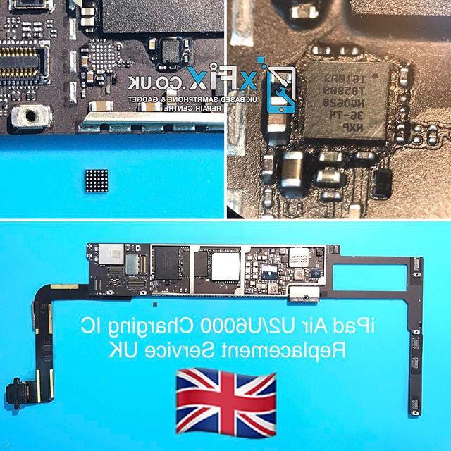 iPad Air U6000(U2) Charging IC Controller Replacement Service .For book your repairs contact us:️Email: info@biorytm.info️Tel : +44-7507711117.#biorytm.info #