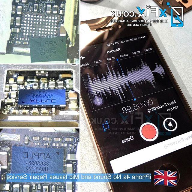 iPhone 4s with Sound/Mic issues has been repaired after Sound IC"338S0987" Replacement .For book your repairs please contact us:️Email: info@biorytm.info️Tel : +44-7507711117🌎 Web: biorytm.info.